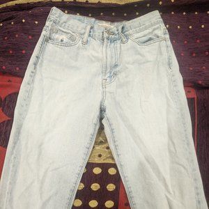 Distressed Madewell Boyfriend Summer Jeans